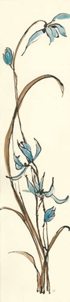 Framed Spring Orchids II Print
