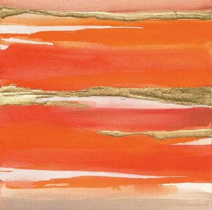 Framed Gilded Mandarin I Print