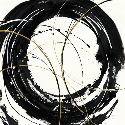 Framed Circular Web Print