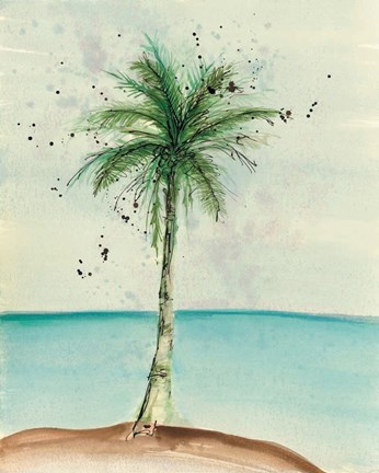 Framed African Oil Palm II Print