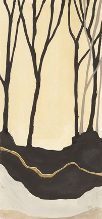 Framed Silhouette II Print