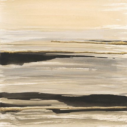 Framed Gilded Surf Print