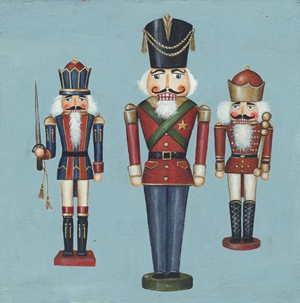 Framed Soldier Nutcrackers Print