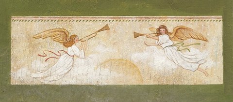 Framed Holiday Angels Print