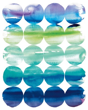 Framed Summer Dots v.2 Print