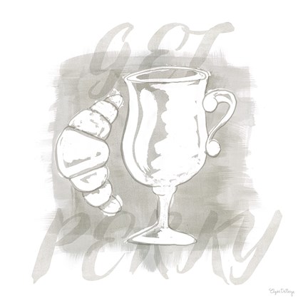 Framed Jazzy Java III Print