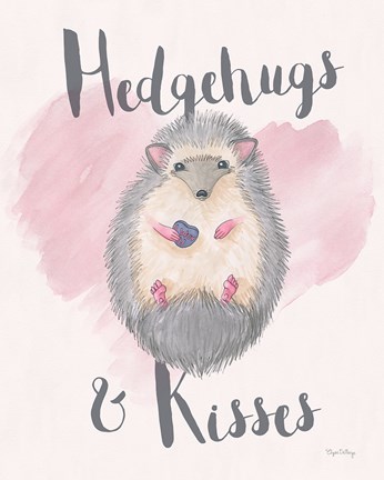 Framed My Furry Valentine III Print