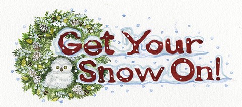 Framed Holiday Saying III Print