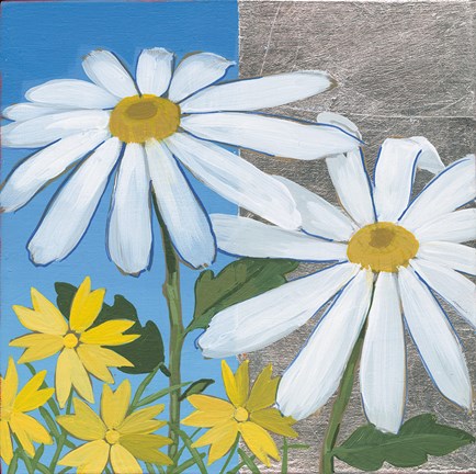 Framed Summer Garden II Print