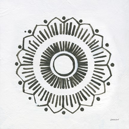 Framed Patterns of the Amazon Icon XII Print