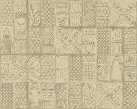 Framed Patterns of the Amazon II Print