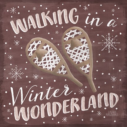 Framed Cozy Winter VI Print