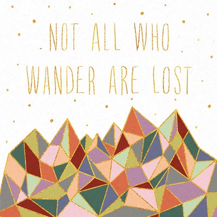 Framed Written in the Stars IV on White Print