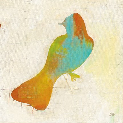 Framed Flight Patterns Bird IV Print