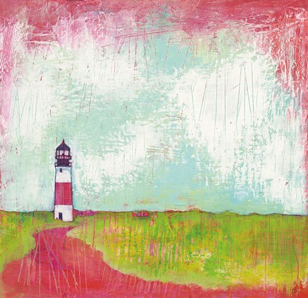 Framed Cloudy Light II Print