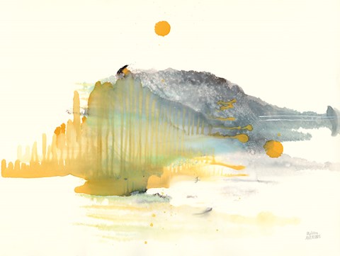 Framed Golden Isle Print