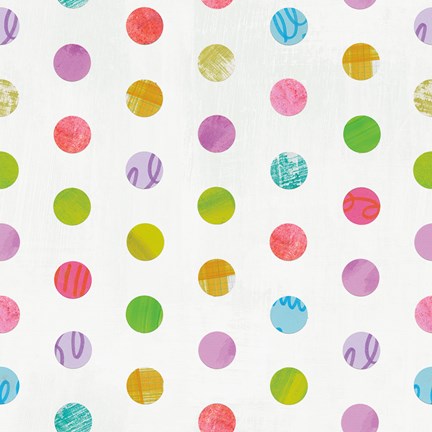 Framed Unicorn Magic Pattern IC Crop Print