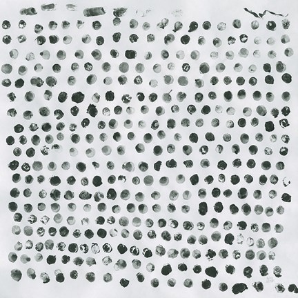 Framed Markmaking Elements I Print