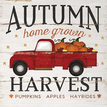 Framed Autumn Harvest Print