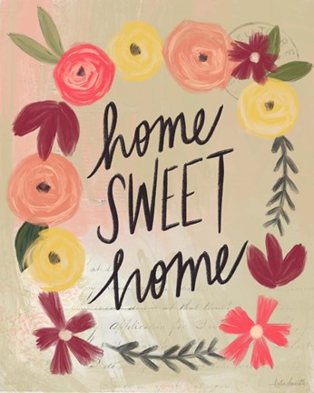 Framed Sweet Home Print