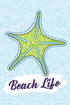 Framed Beach Life Print