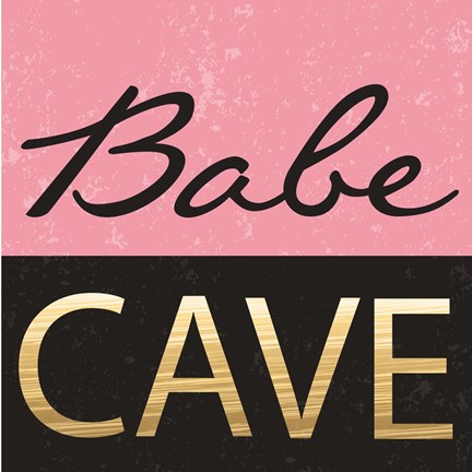 Framed Babe Cave Print