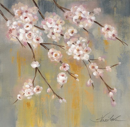 Framed Cherry Cloud II Print