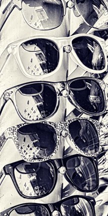 Framed Cool Glass III Print