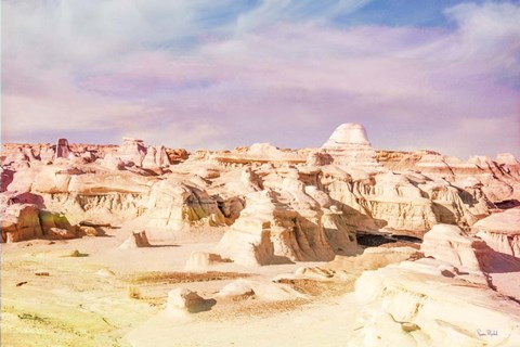 Framed Bisti Badlands Desert Wonderland I Print