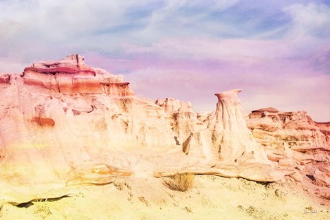 Framed Bisti Badlands Desert Wonderland III Print