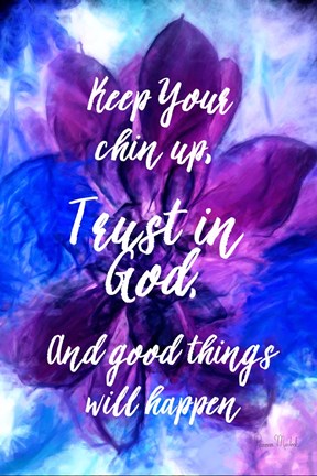 Framed Chin Up Print