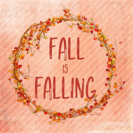 Framed Fall is Falling Print