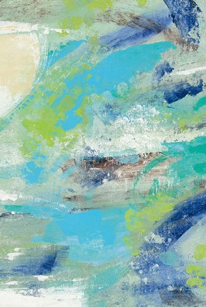 Framed River Whirlpool v2 II Print