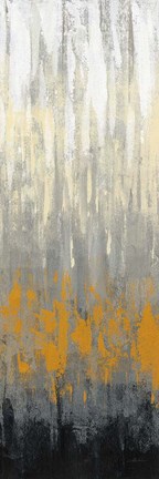 Framed Rain on the Asphalt II Print