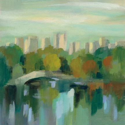 Framed Manhattan Sketches III Print