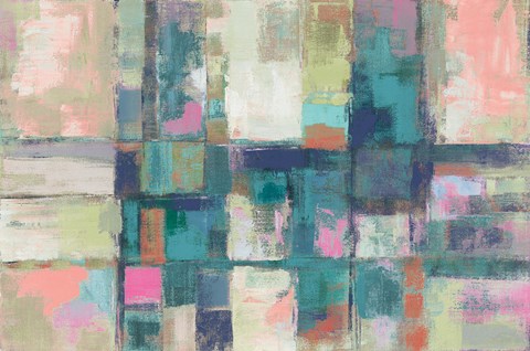 Framed Island Hues Bright Print