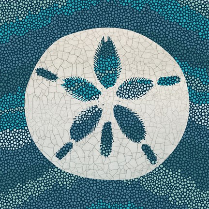 Framed Sea Glass II Print