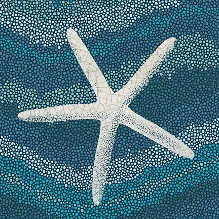 Framed Sea Glass IV Print