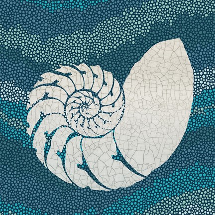 Framed Sea Glass III Print