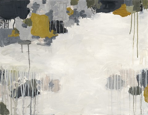 Framed Forest Reflection Print