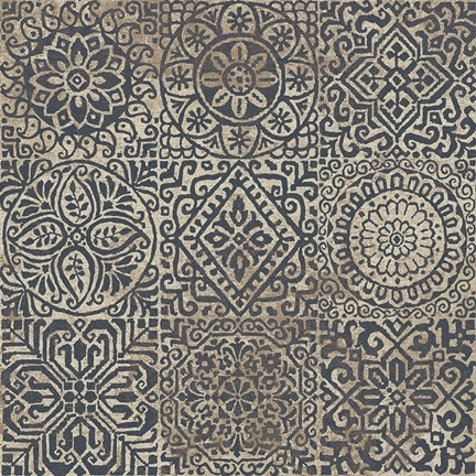 Framed Amadora with Brown Print