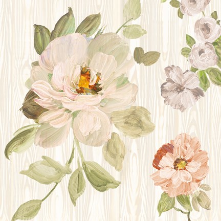 Framed Driftwood Garden VIII Print