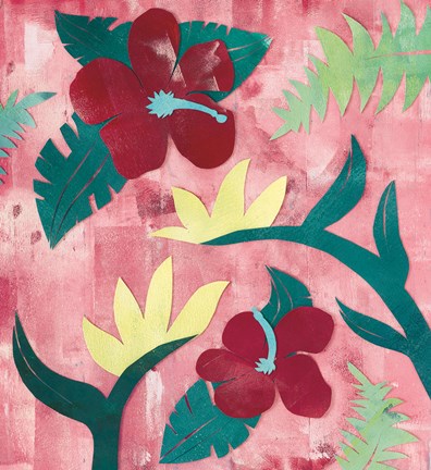 Framed Jungle Jive III Print