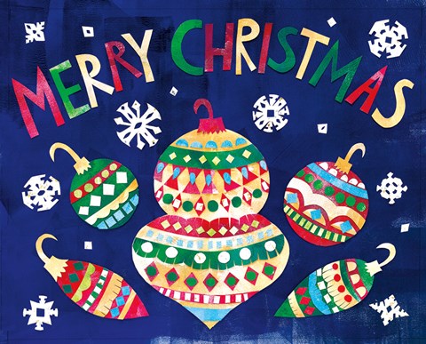 Framed Winter Holiday III Print