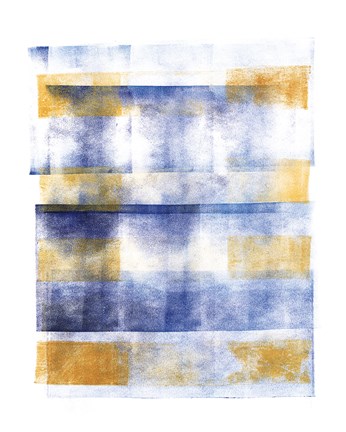 Framed Ocean Blue IV Print