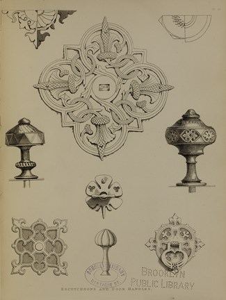 Framed Metal Work PL46 Print