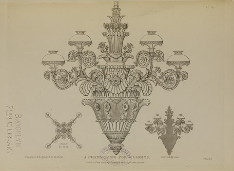 Framed Metal Work PL10 Print