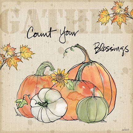 Framed Be Thankful IV Print