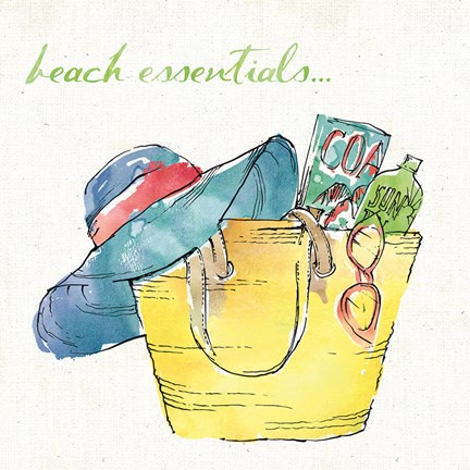 Framed Surfs Up III Print