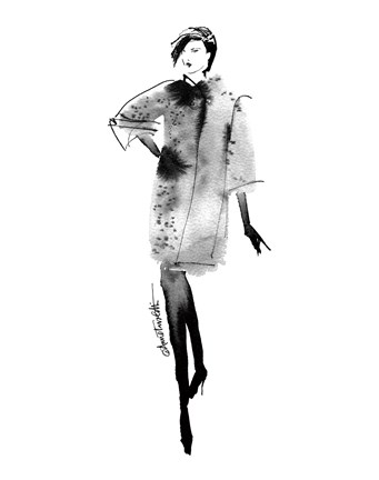 Framed Modern Fashion II Print